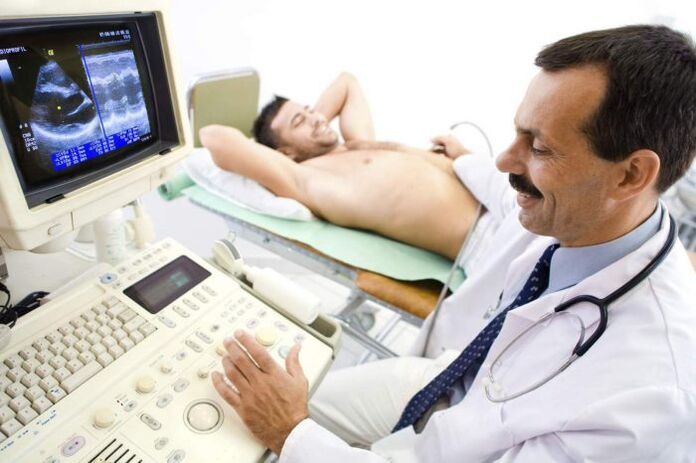 Ultraschall Diagnostik vu Prostatitis