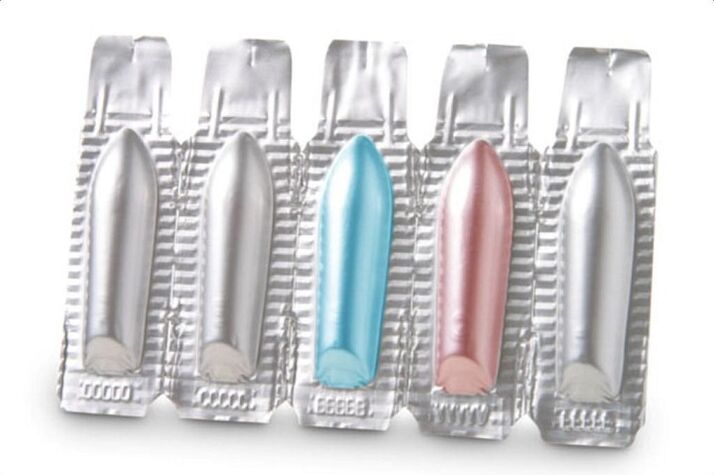 rectal Suppositorien fir d'Behandlung vu Prostatitis